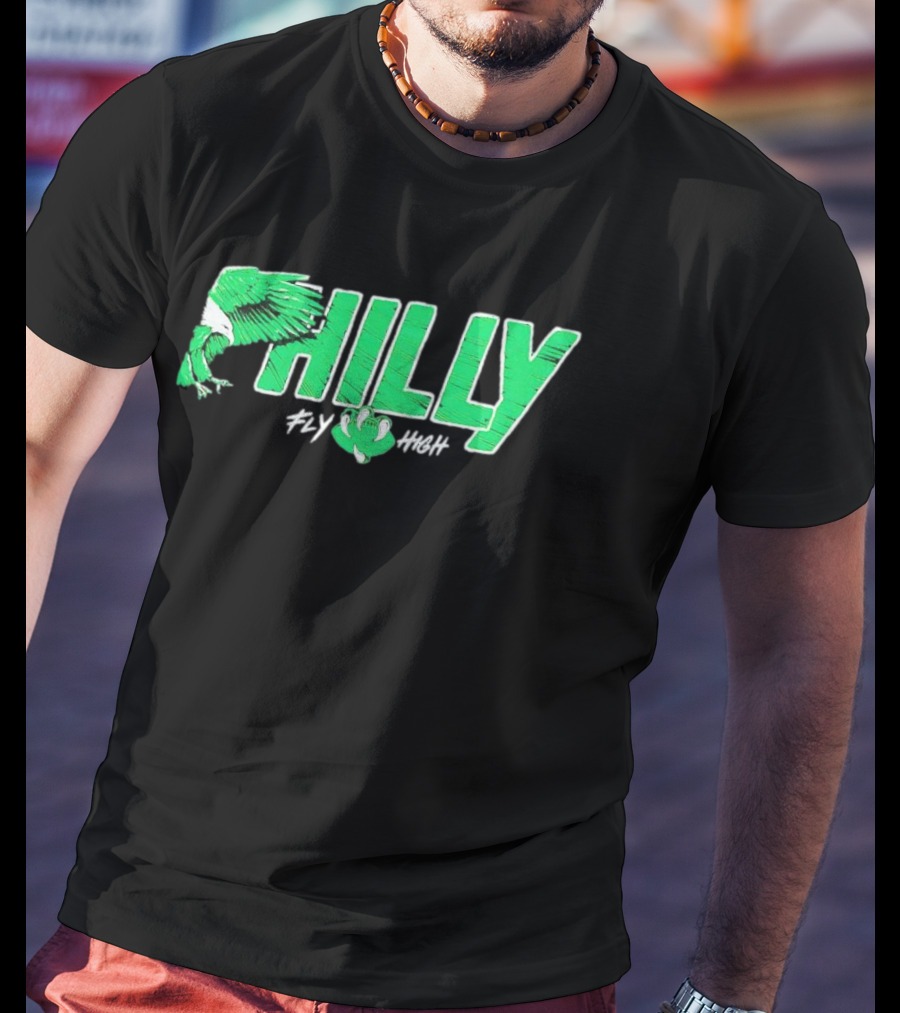 Philadelphia Eagles Philly Fly High Football T-Shirt