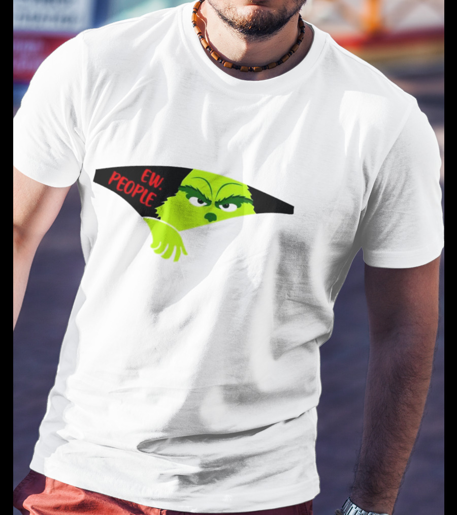 Grich EW People Christmas Green Character T-Shirt