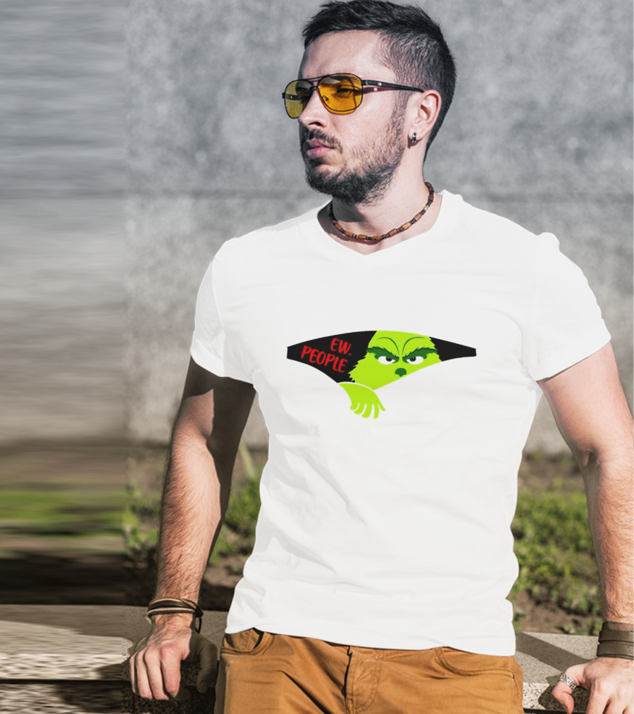 Grich EW People Christmas Green Character T-Shirt