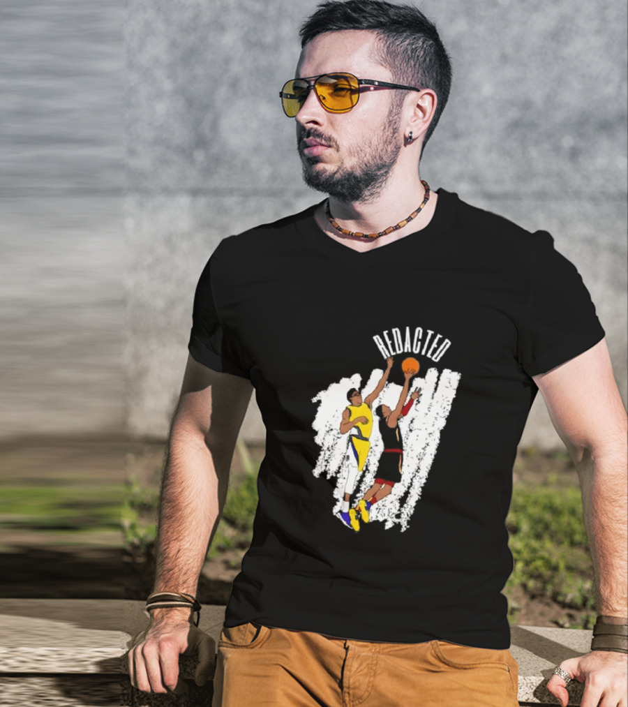 REDACTED Basketball Dunk T-Shirt