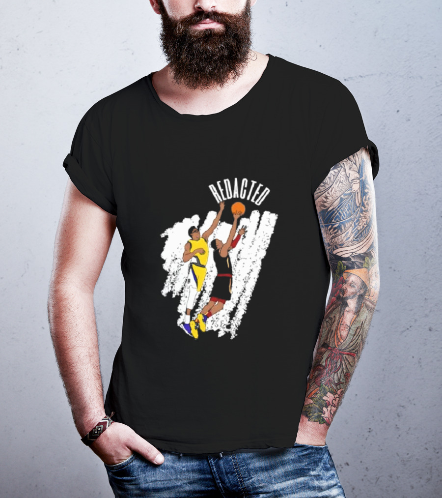 REDACTED Basketball Dunk T-Shirt