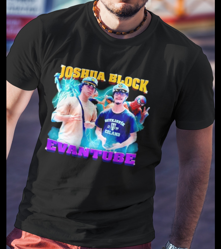 Joshua Block Eventube Spider-Man Crossover Reykjavik Iceland T-Shirt