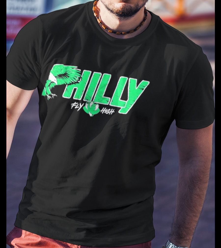 Philly Fly High Football Eagle T-Shirt