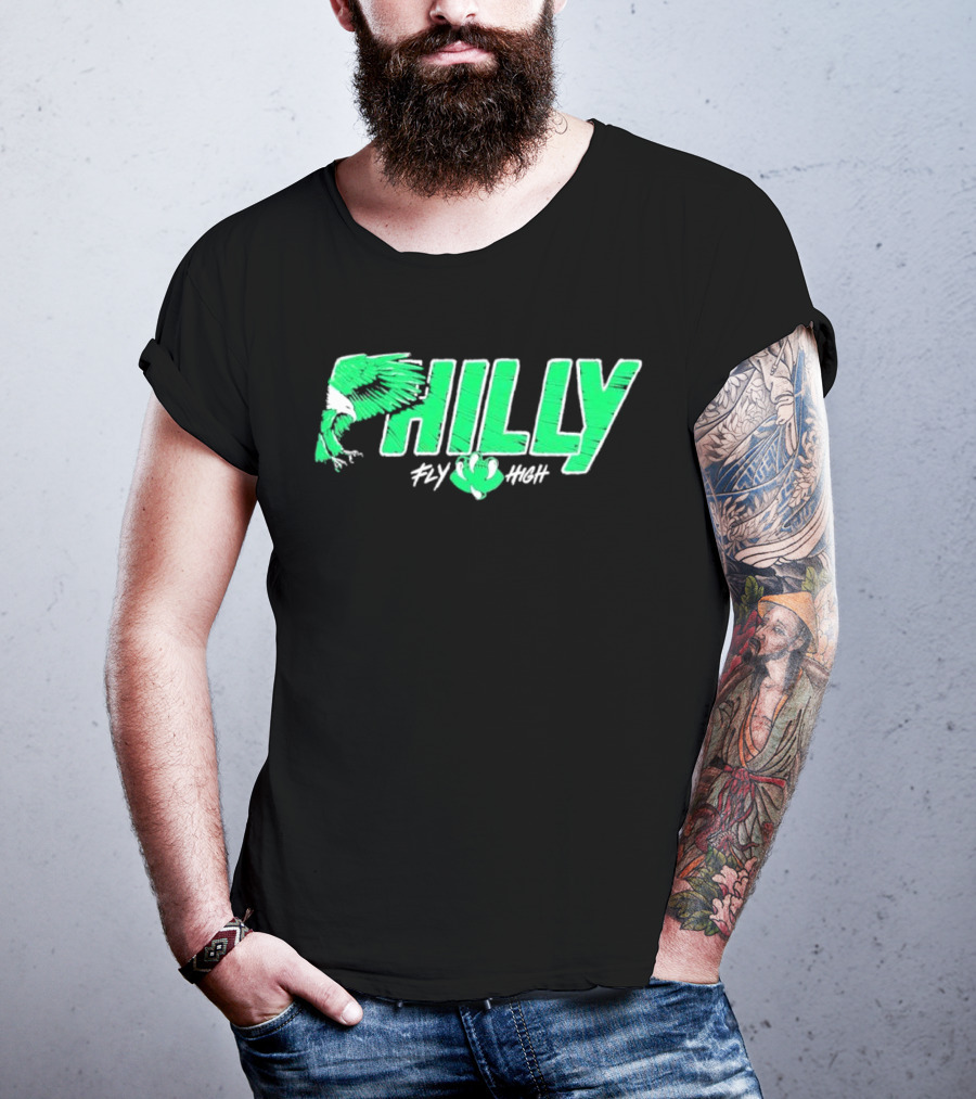 Philly Fly High Football Eagle T-Shirt
