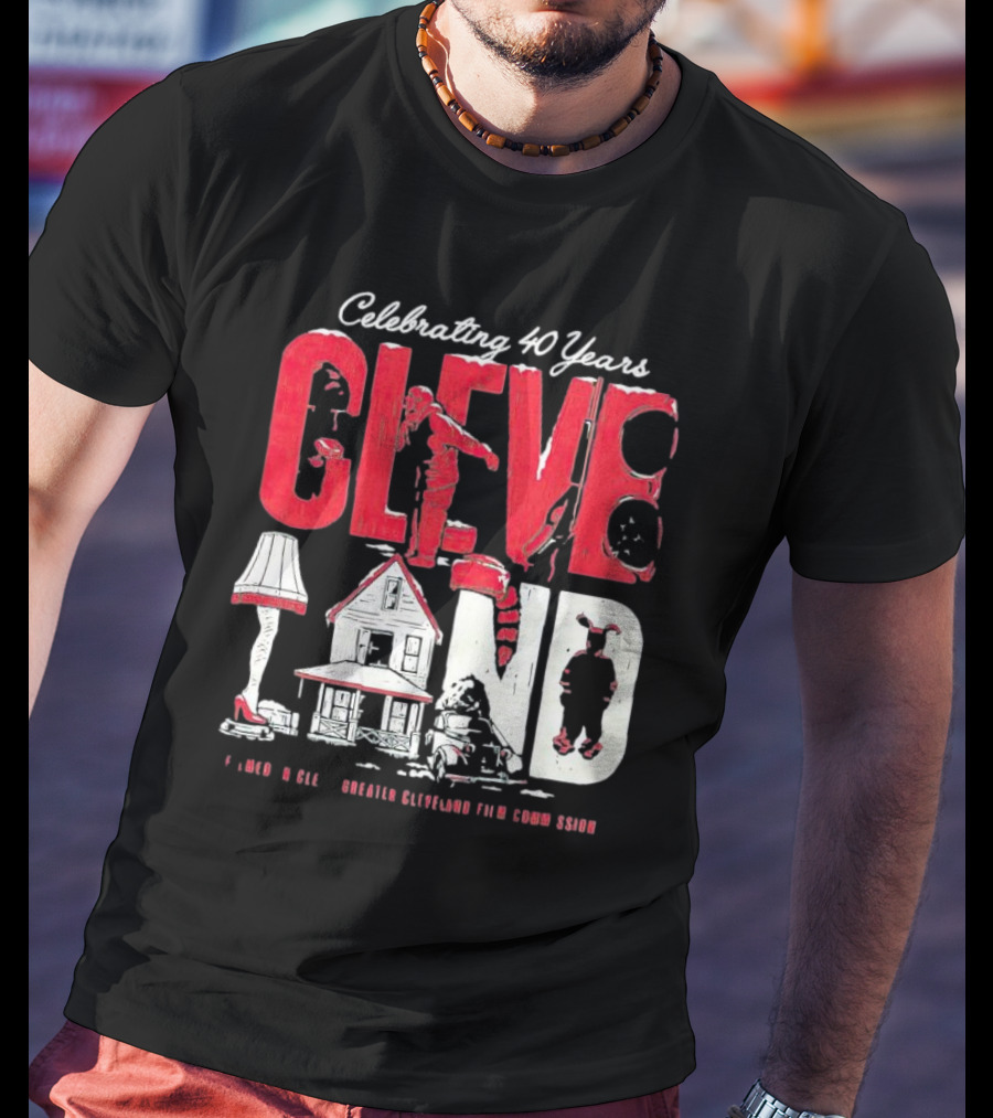 Celebrating 40 Years Cleveland Greater Cleveland Film Commission T-Shirt