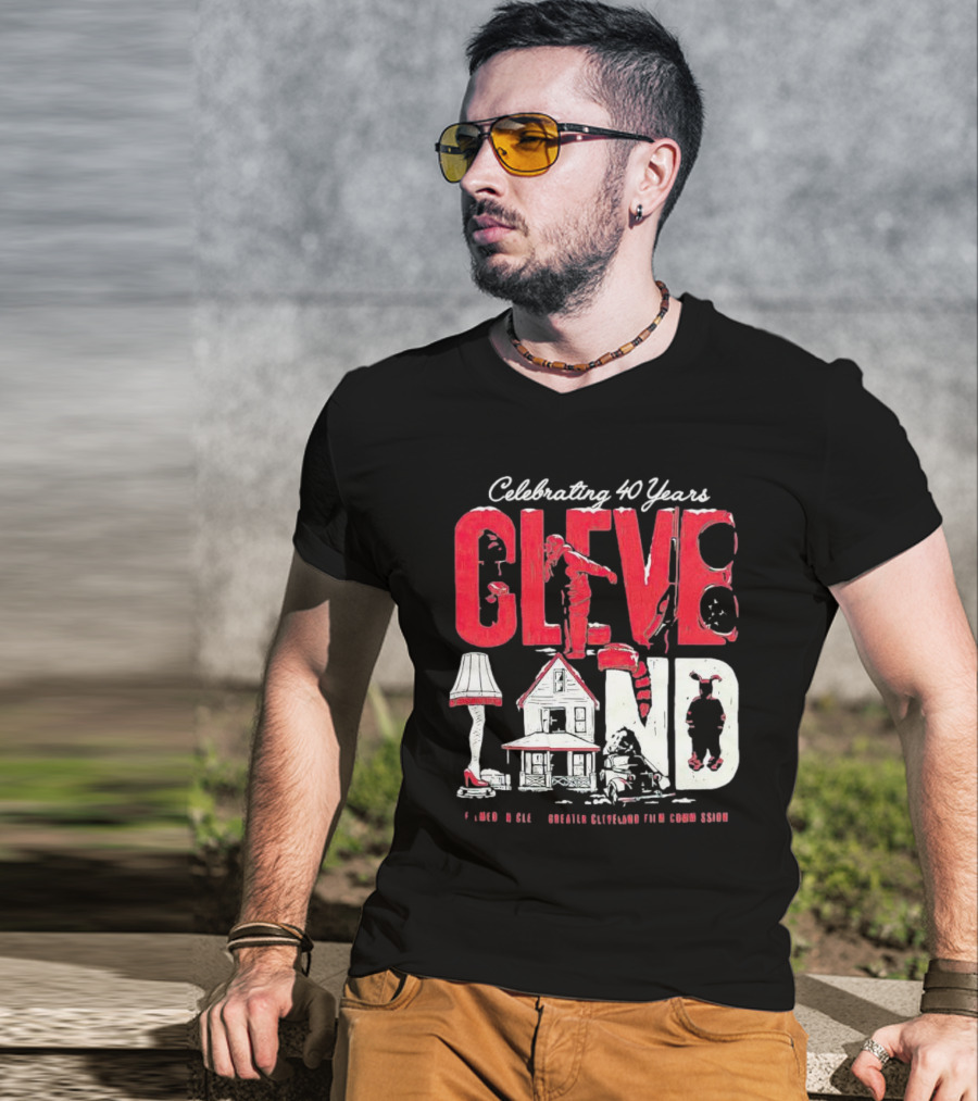 Celebrating 40 Years Cleveland Greater Cleveland Film Commission T-Shirt