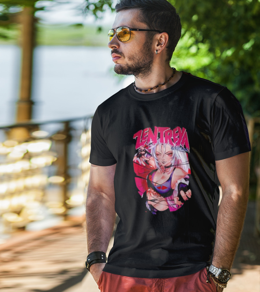 Zentreya Anime Character Halloween Wolf Treya T-Shirt