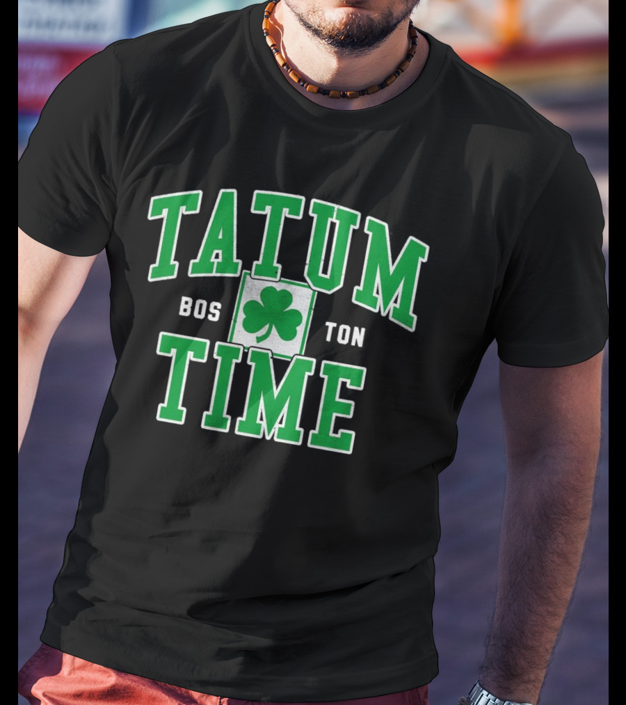 Tatum Time Boston Celtics Vintage T-Shirt