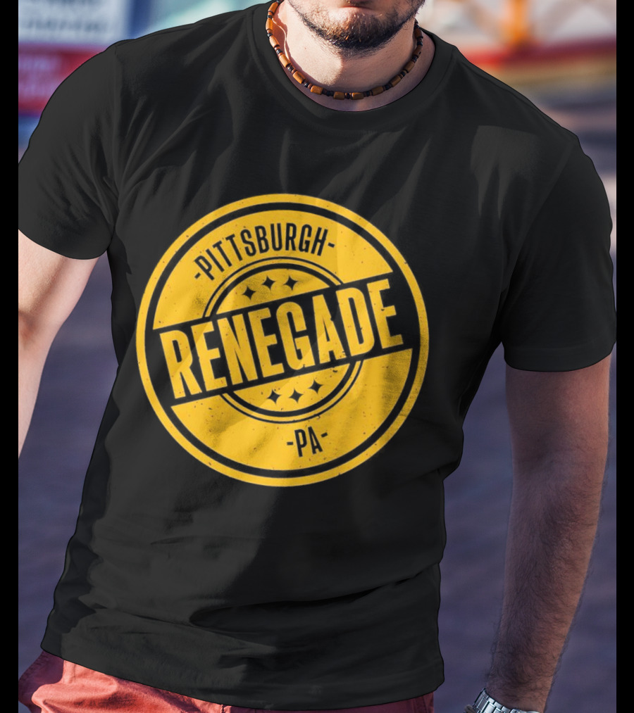 Pittsburgh Renegade PA Vintage Badge T-Shirt