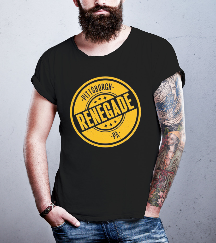 Pittsburgh Renegade PA Vintage Badge T-Shirt