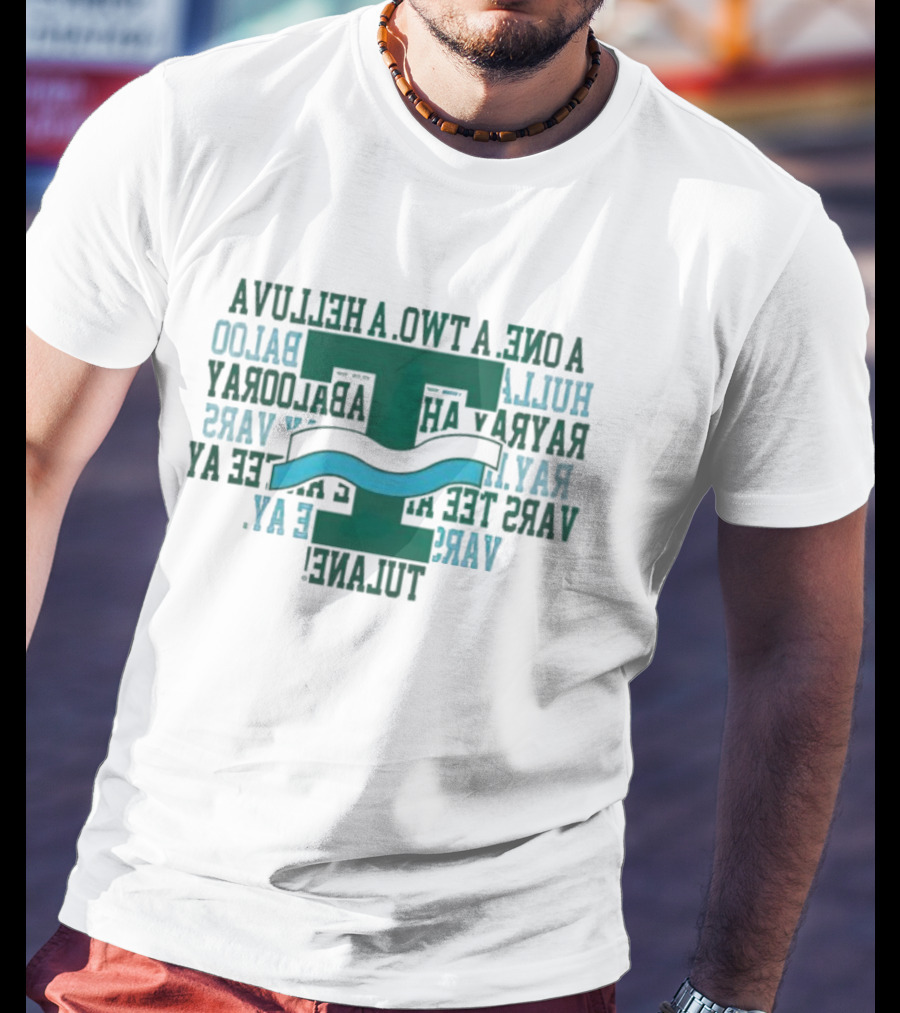 Tulane Green Wave Hullabaloo Homecoming Rally Varsity T-Shirt