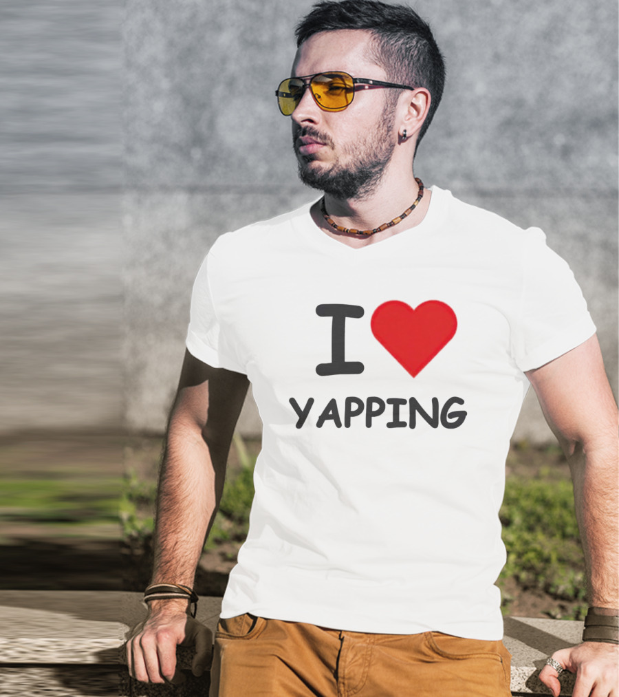 I Heart Yapping Enthusiast Passion T-Shirt