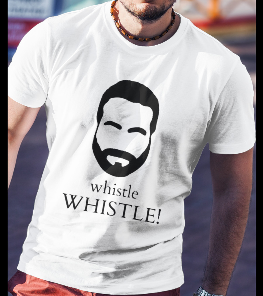 Whistle Whistle Roy Kent Bearded T-Shirt