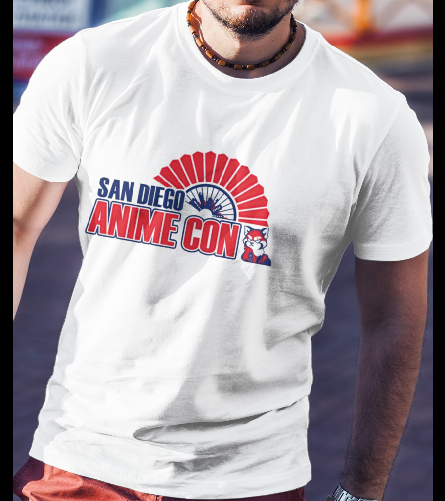 San Diego Anime Con Fan And Character T-Shirt