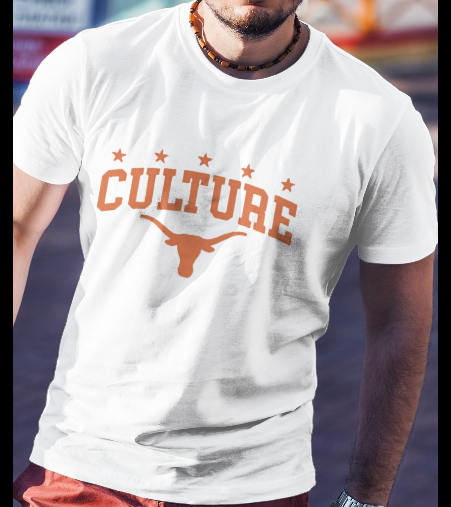 Texas Longhorns Culture Five Stars T-Shirt
