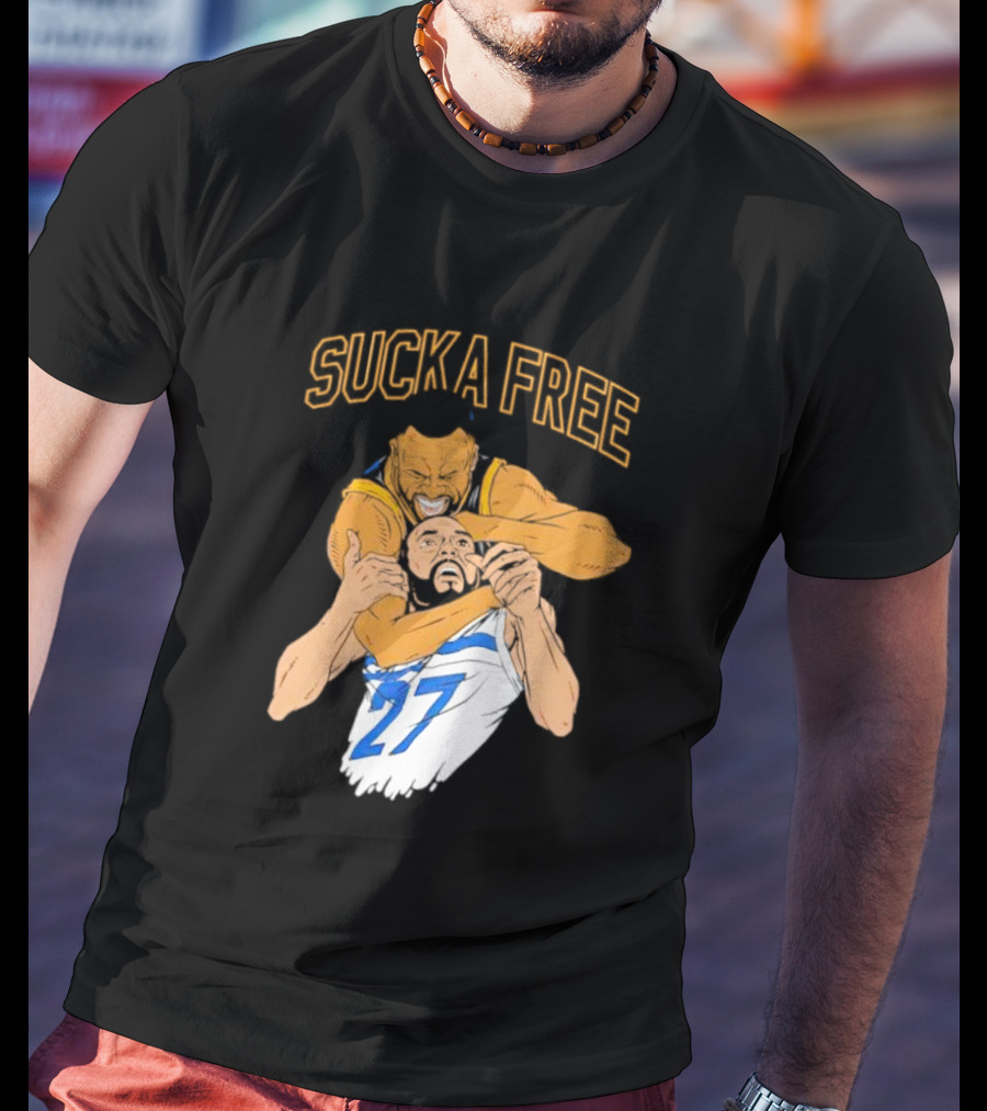 SUCKA FREE Dray Physical Play Basketball Meme T-Shirt