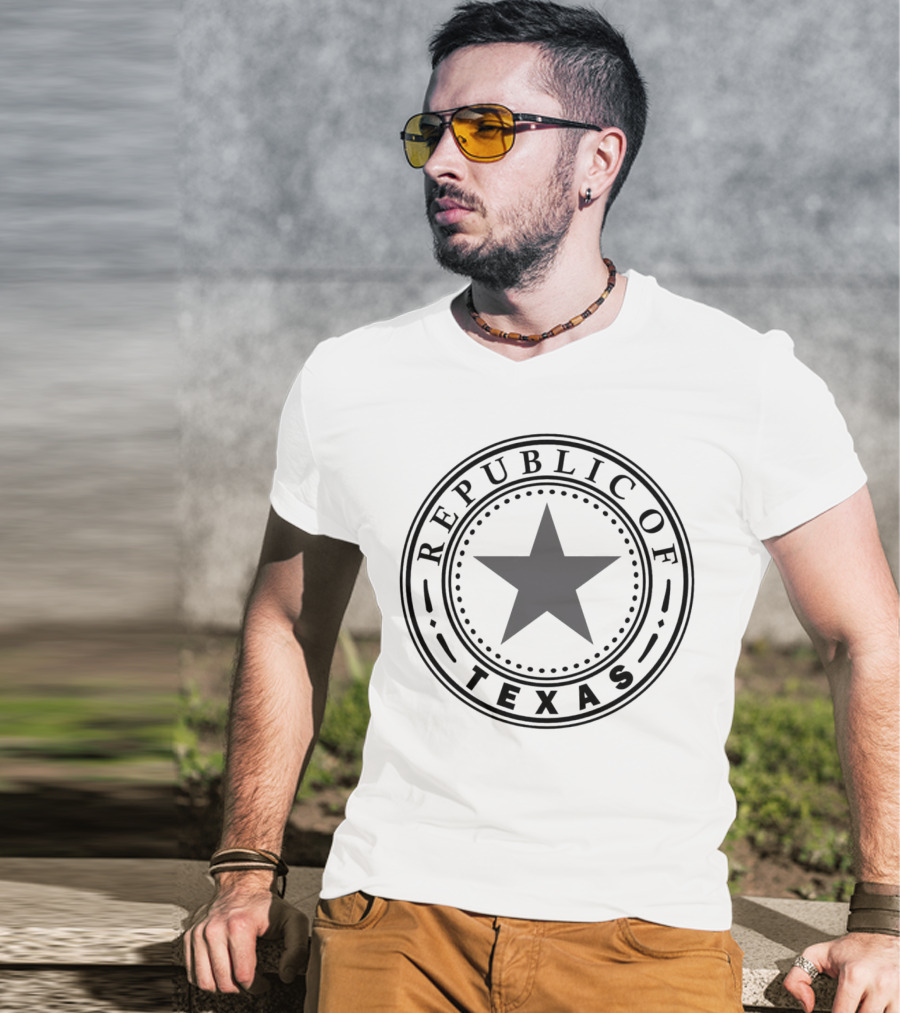 Republic Of Texas Star Emblem T-Shirt