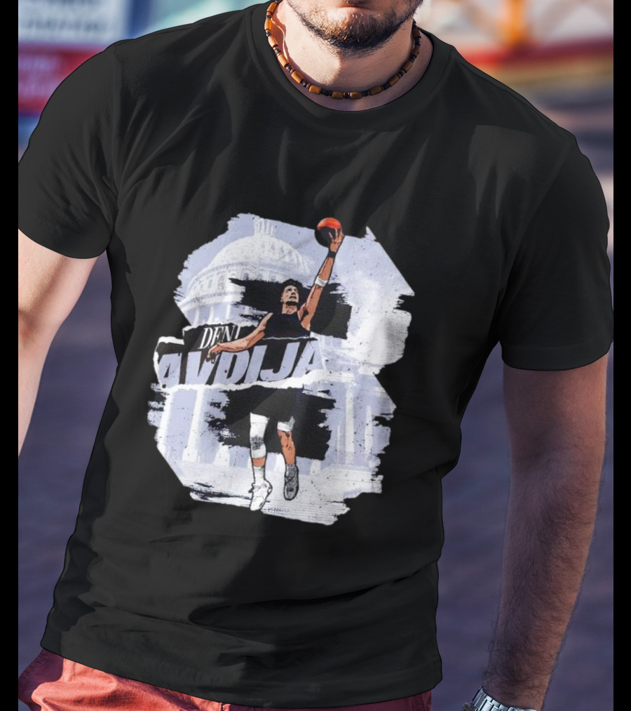 Deni Avdija Basketball Washington Capitol T-Shirt
