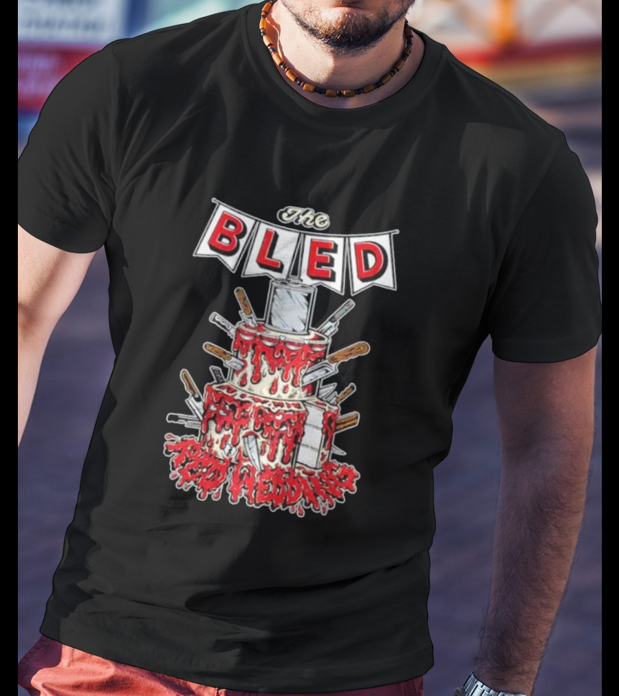 The Bled Red Wedding Bloody Knife Cake T-Shirt