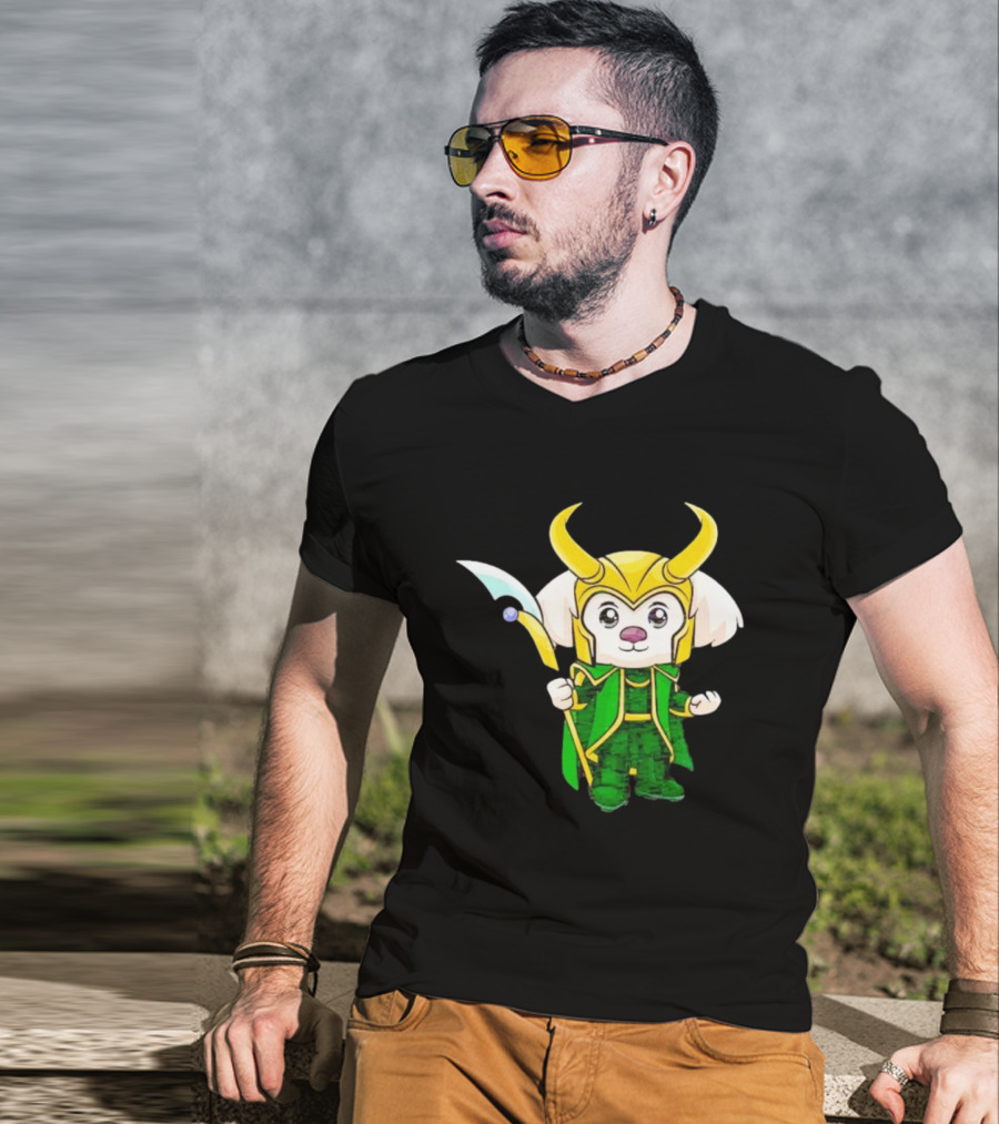 Trickster God Doug Loki Dog Version T-Shirt