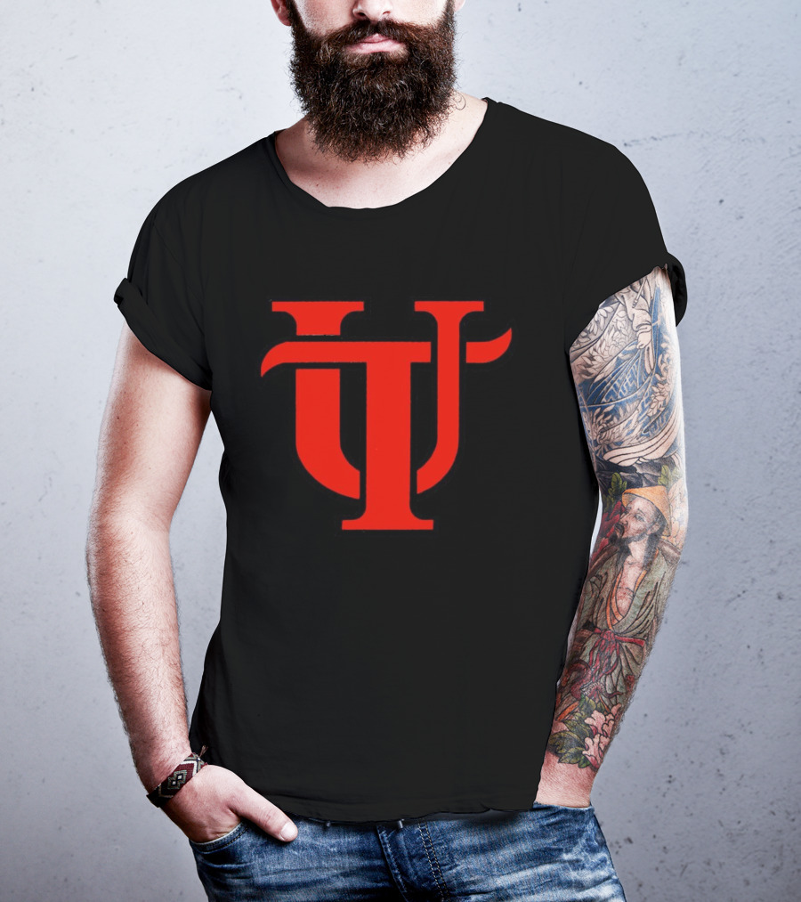 University Of Tampa UT Red Text T-Shirt