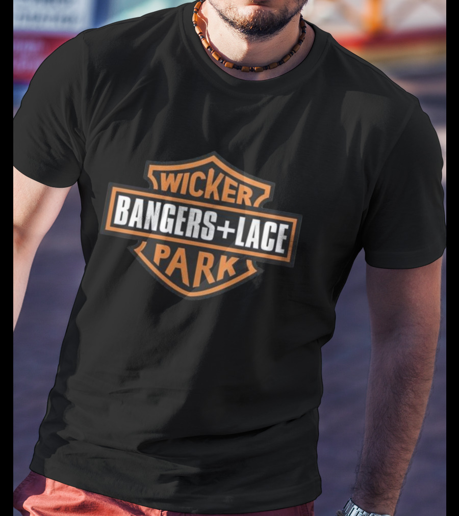 Wicker Park Bangers + Lace Shield Emblem T-Shirt