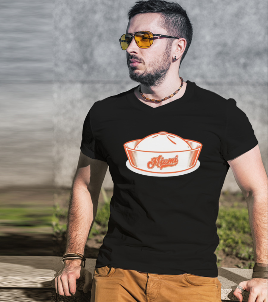 Miami Sailor Hat T-Shirt