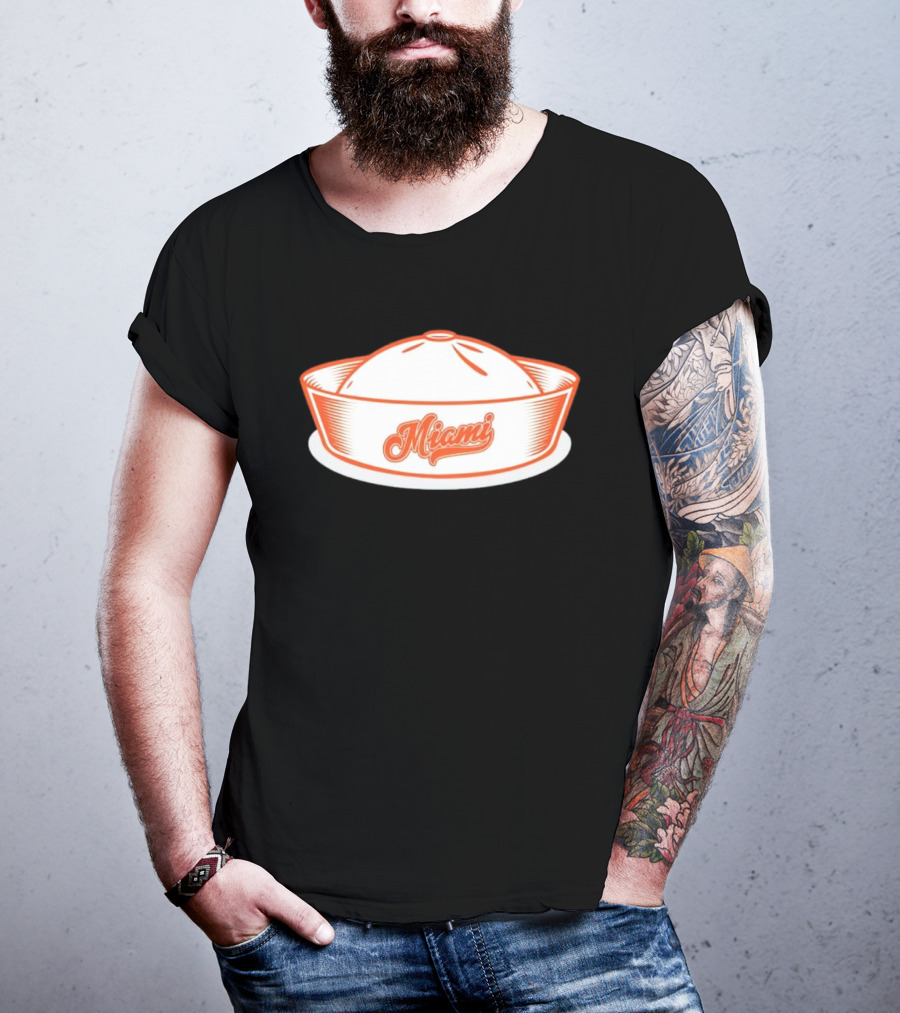 Miami Sailor Hat T-Shirt