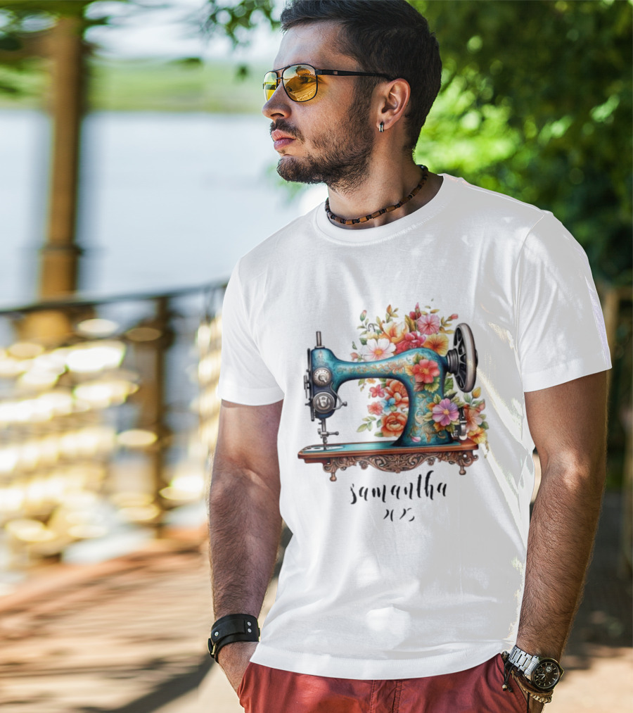 Sewing Machine Samantha Floral T-Shirt