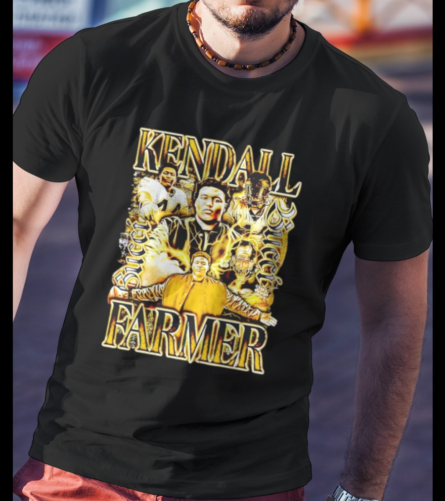 Kendall Buccii Farmer Appalachian Football Star T-Shirt