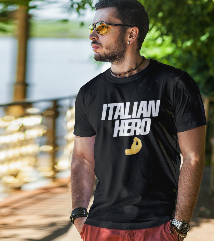Italian Hero Che Vuoi Hand Gesture Emoji T-Shirt