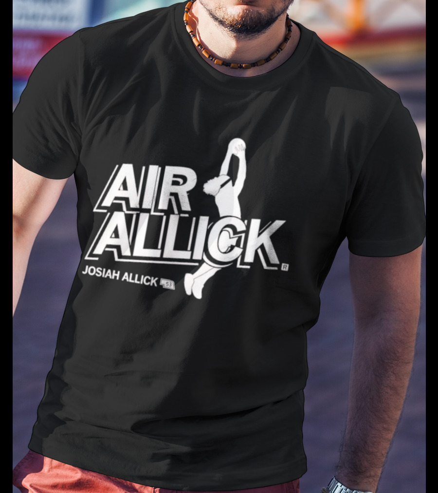 Air Allick Josiah Allick 53 Basketball Dunk T-Shirt