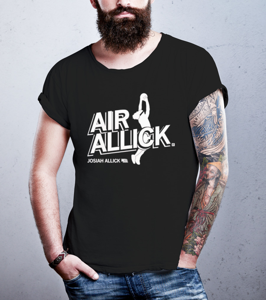 Air Allick Josiah Allick 53 Basketball Dunk T-Shirt
