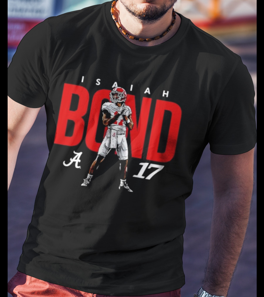 Isaiah Bond Alabama 17 Caricature T-Shirt