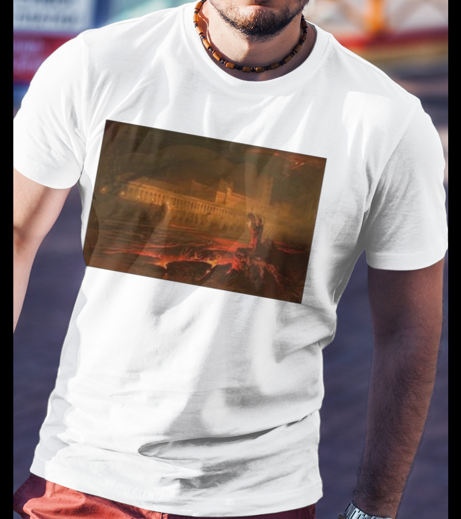 Birmingham John Martin Pandemonium Painting T-Shirt