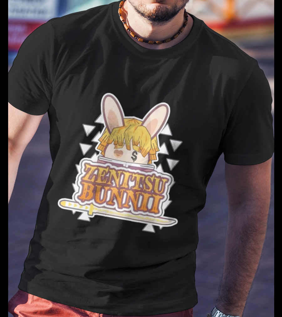 Zenitsu Bunnii Bunnii Gang Samurai Sword T-Shirt