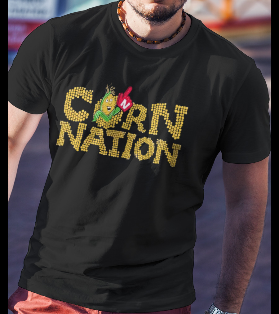 Cobby Corn Nation With Finger Pointing N T-Shirt