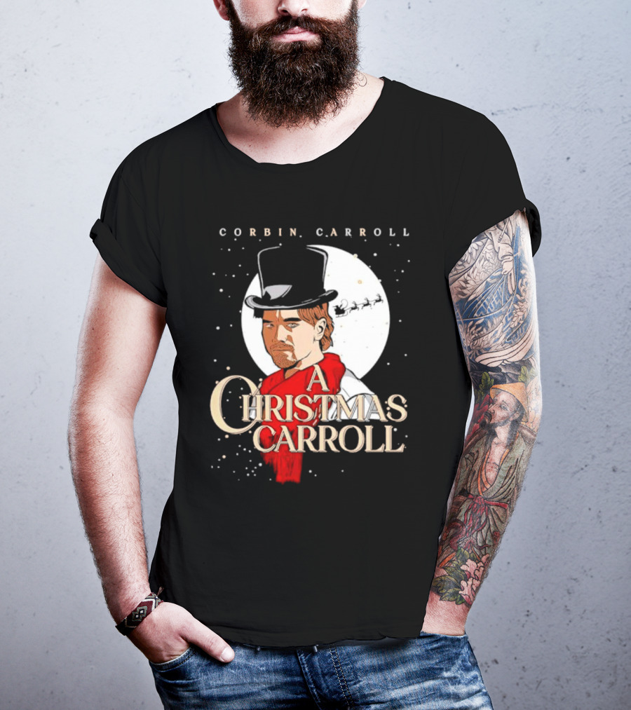 Corbin Carroll A Christmas Carroll Magic Winter Scene T-Shirt