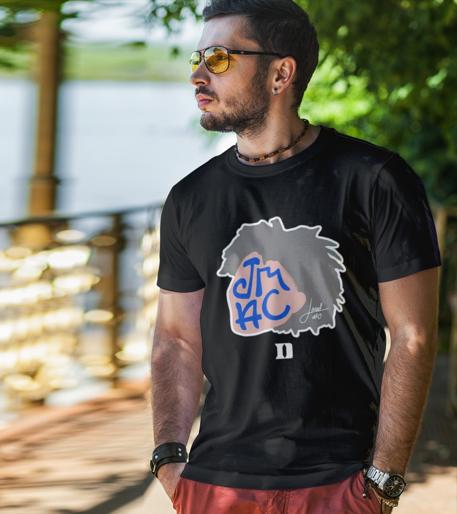 Jared McCain JMAC Signature Duke #0 T-Shirt
