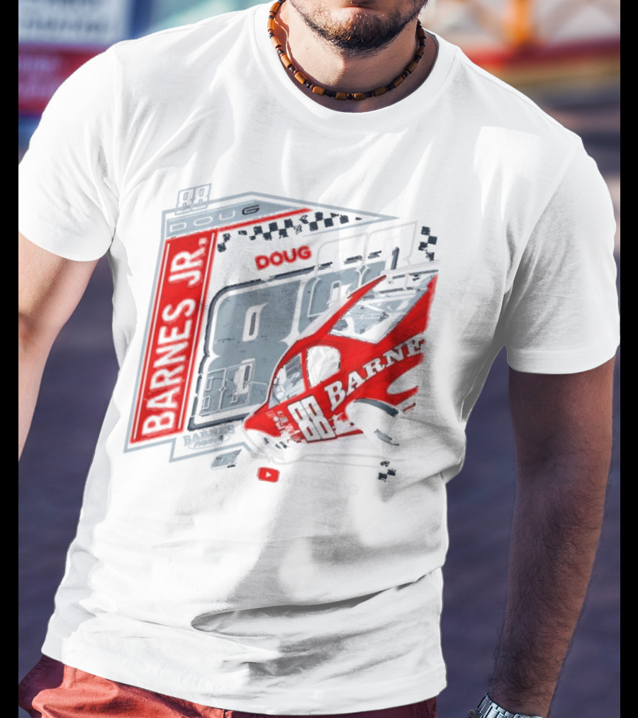 Barnes Jr 88 Doug AirDoug Racing Car T-Shirt