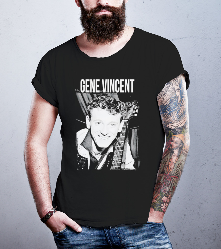 Gene Vincent Guitar T-Shirt