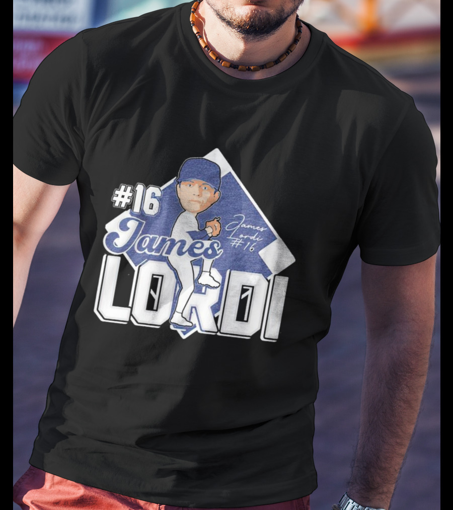 16 James Lordi Penn State University Signature T-Shirt