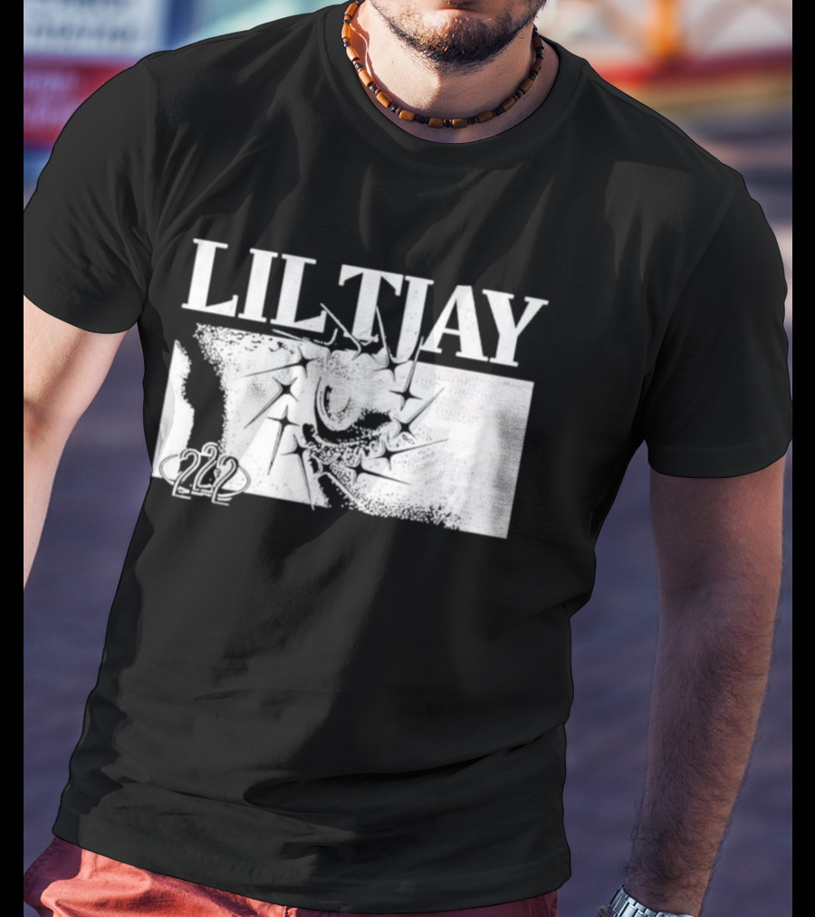 Lil Tjay 222 Spiked Eye T-Shirt