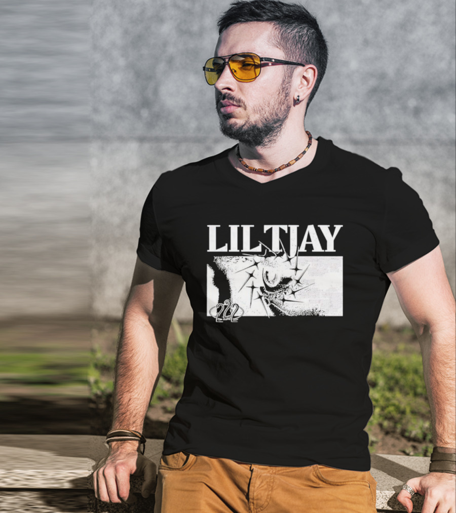 Lil Tjay 222 Spiked Eye T-Shirt