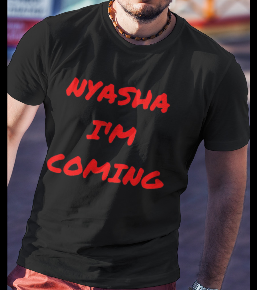 NYASHA I'M COMING Red T-Shirt