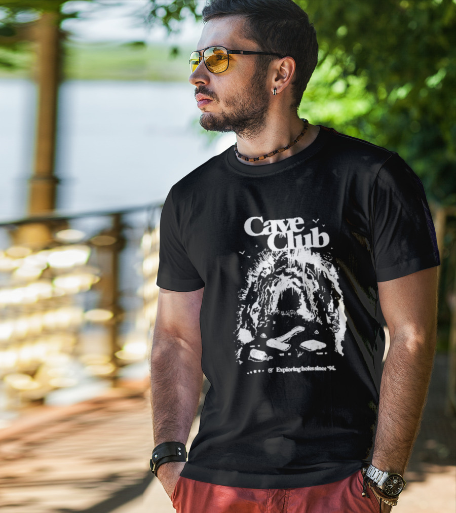 Cave Club Exploring Holes Since '96 T-Shirt