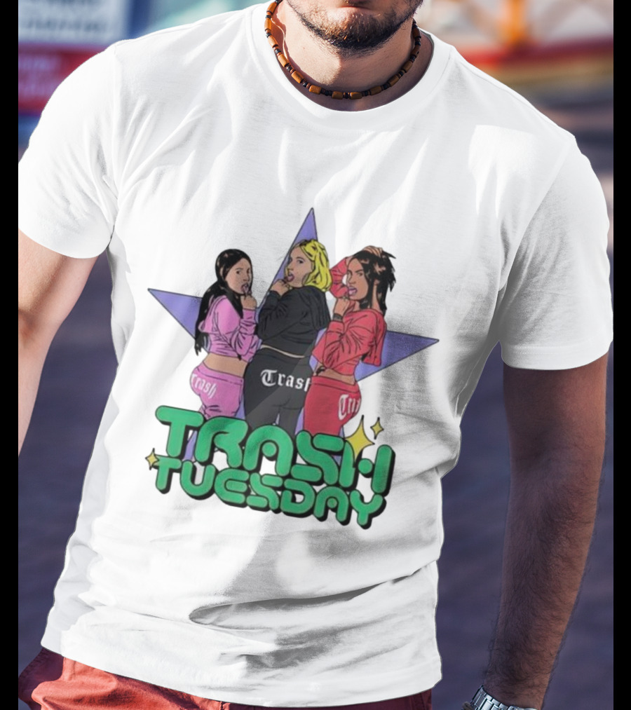 Trash Tuesday Star Trio T-Shirt