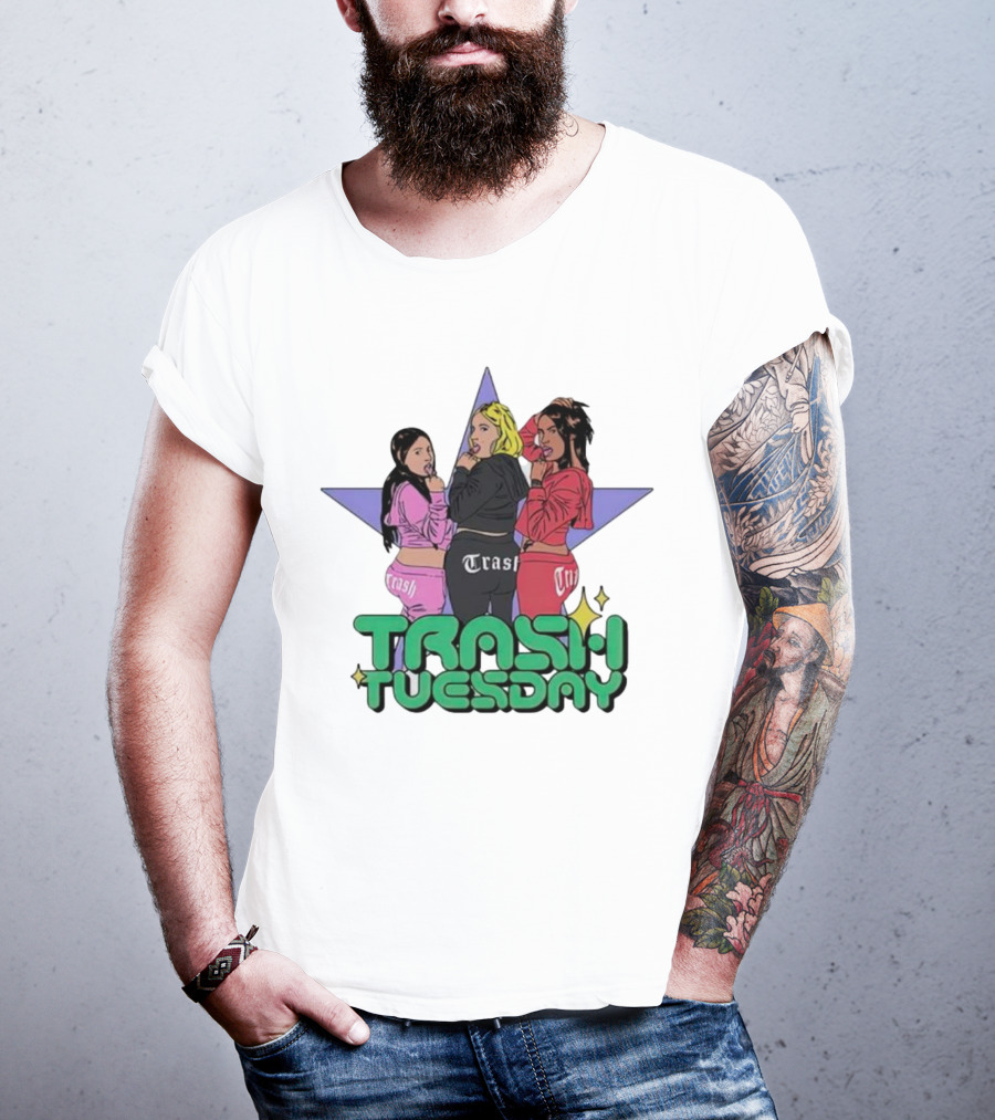 Trash Tuesday Star Trio T-Shirt