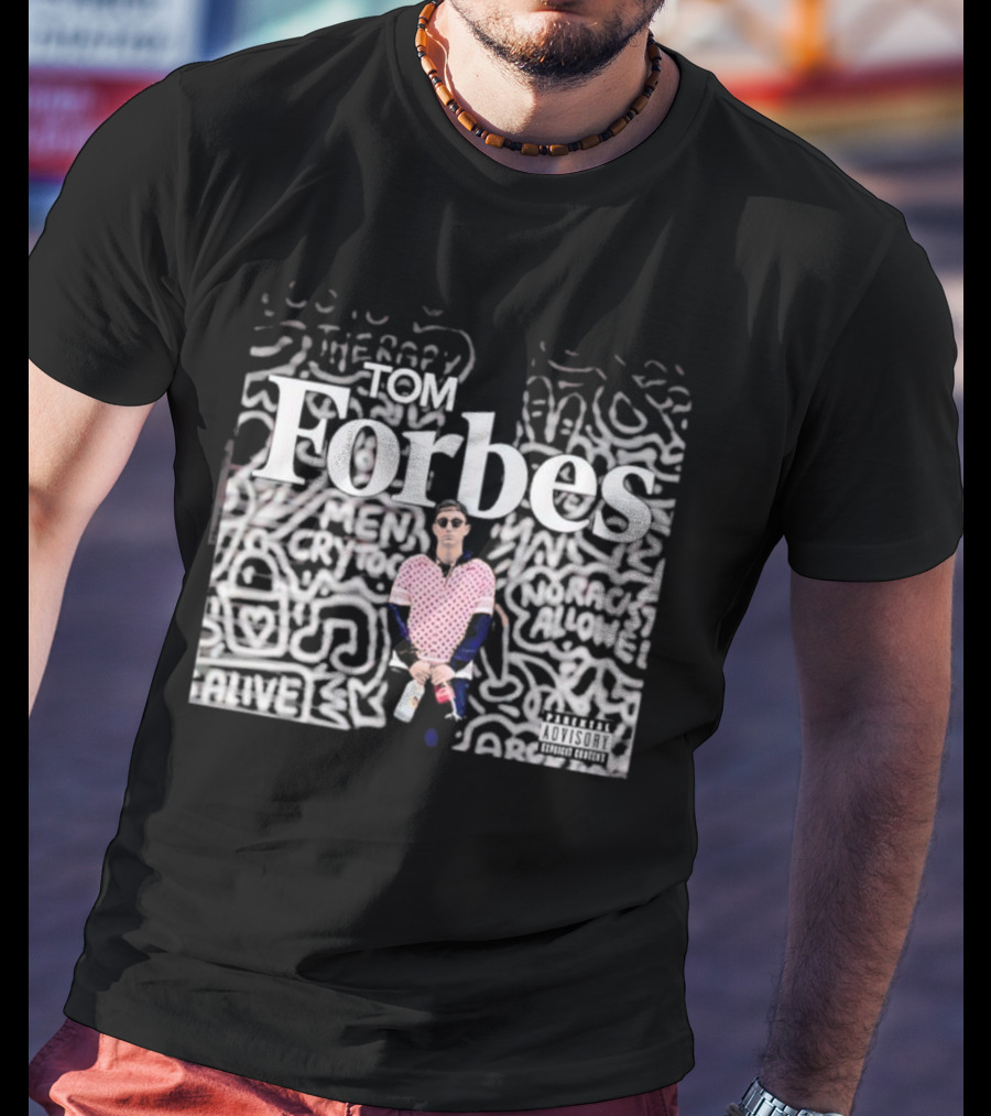 TOM FORBES MEN CRYPTO NO RACISM EXPLICIT CONTENT T-Shirt