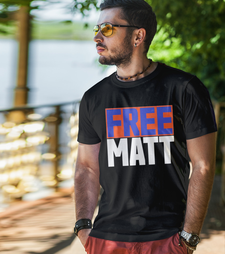 Free Matt FC Cincinnati Soccer Fan Support T-Shirt